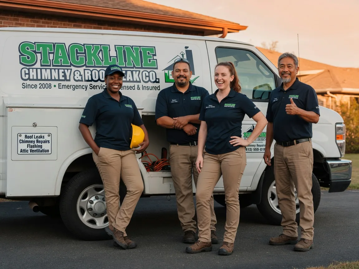 Chimney flashing repair company in Ferndale, PA